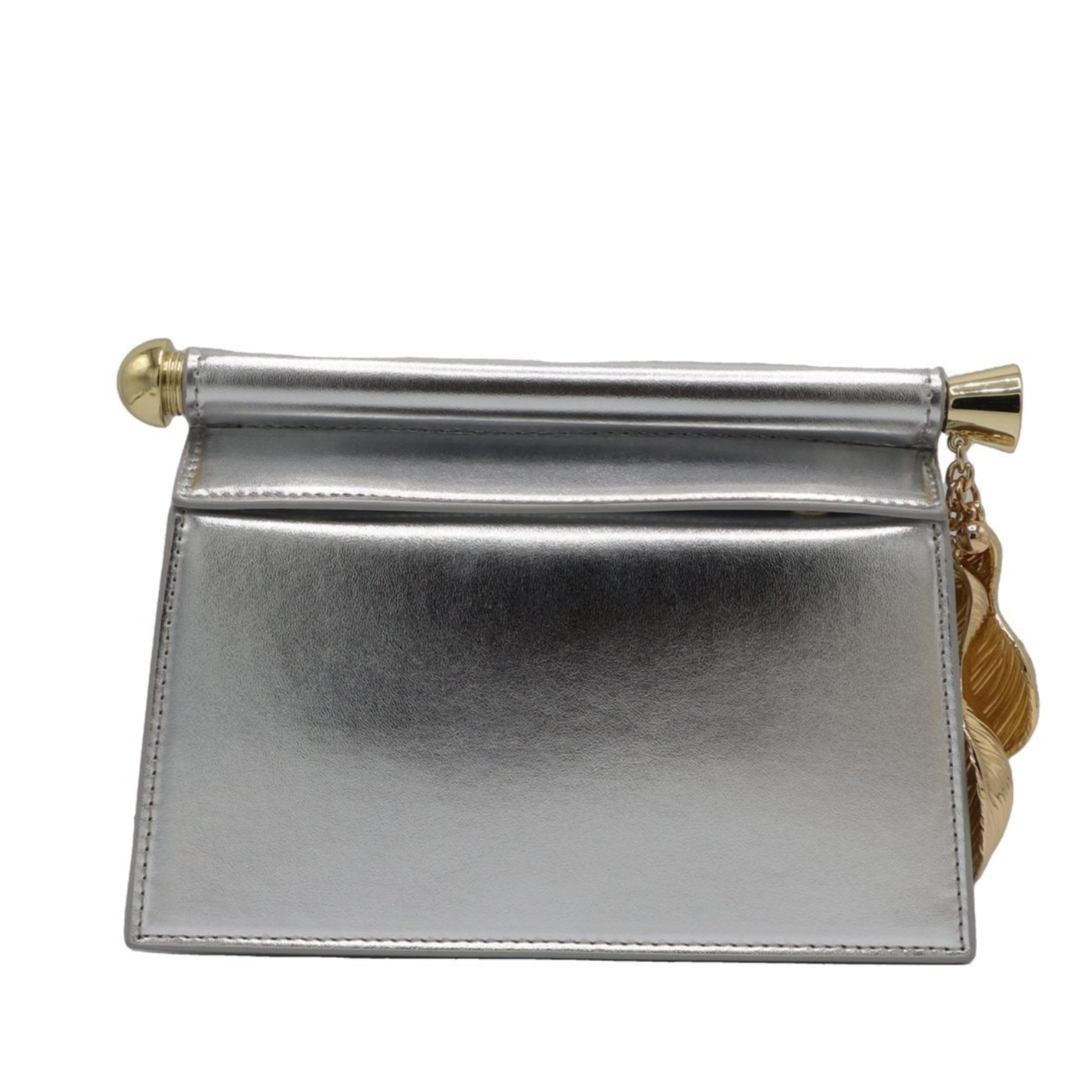 JW PEI Maze Crossbody Bag | Metallic Silver Vegan Leather