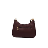 Coach Teri Shoulder Bag | Wine Red Pebble Leather