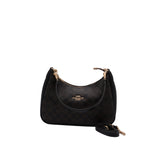 Coach Teri Shoulder Bag | Signature Canvas Brown & Black