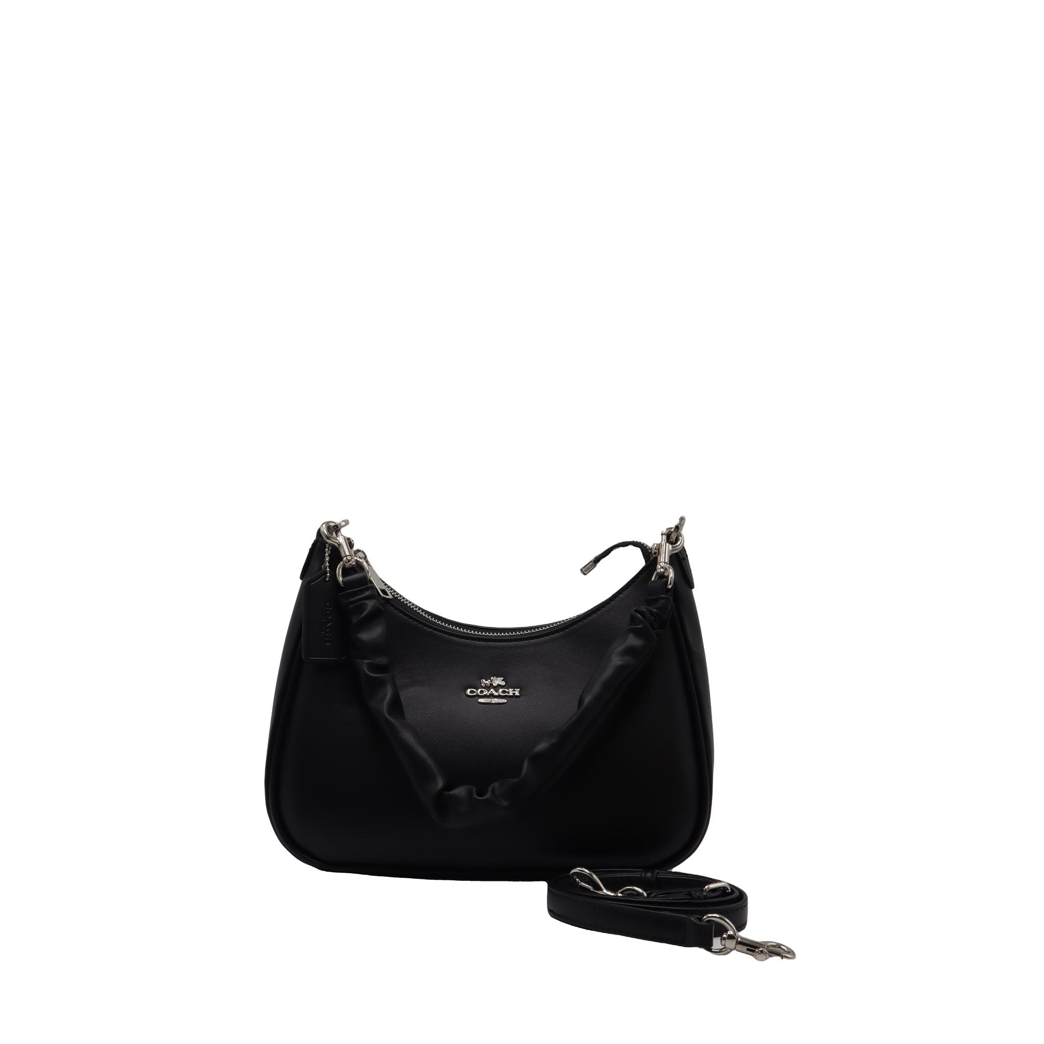 Coach Teri Shoulder Bag | Signature Canvas Brown & Black