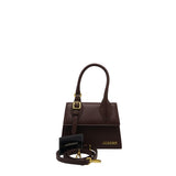 Jacquemus Le Chiquito Bag | Dark Brown Leather Top Handle