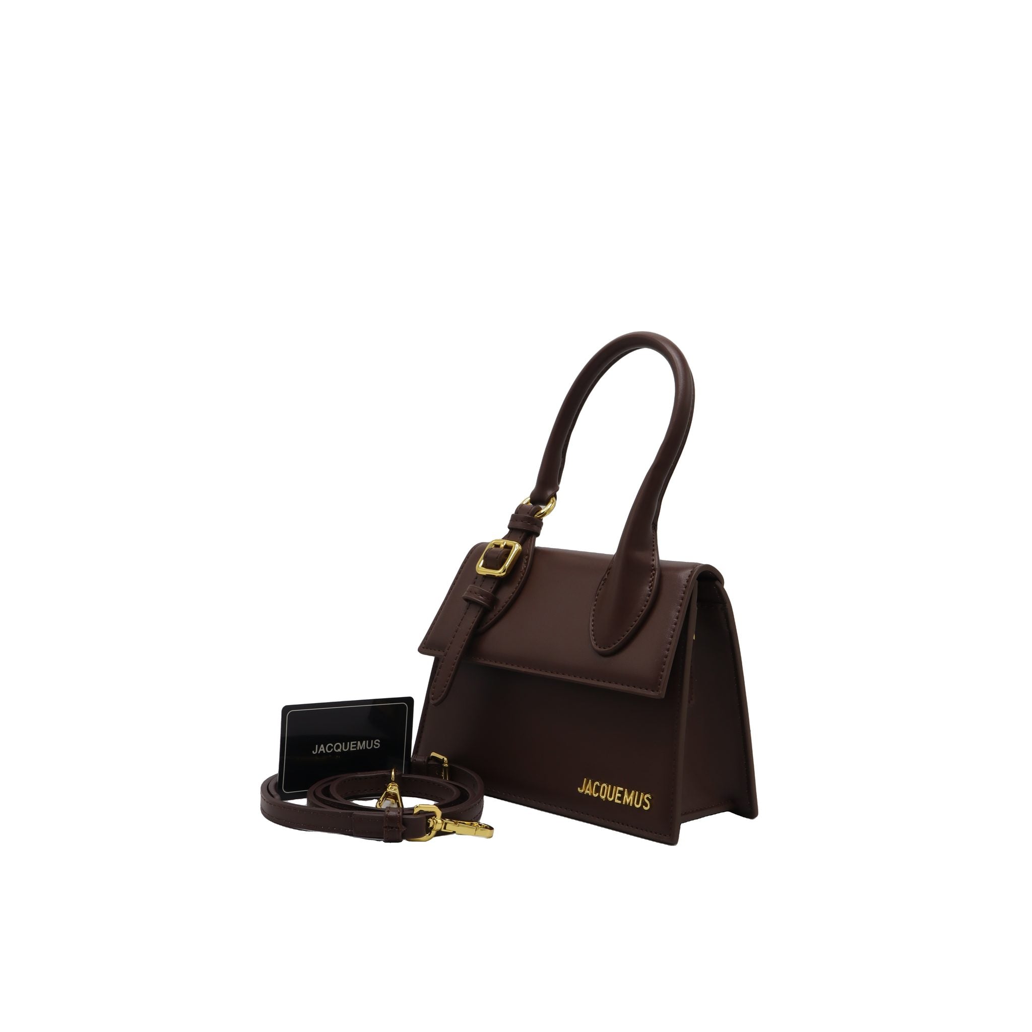Jacquemus Le Chiquito Bag | Dark Brown Leather Top Handle