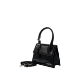 Jacquemus Le Chiquito Bag | Black Patent Leather Top Handle