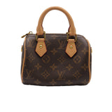 Louis Vuitton Nano Speedy | Monogram Canvas & Charm Chain