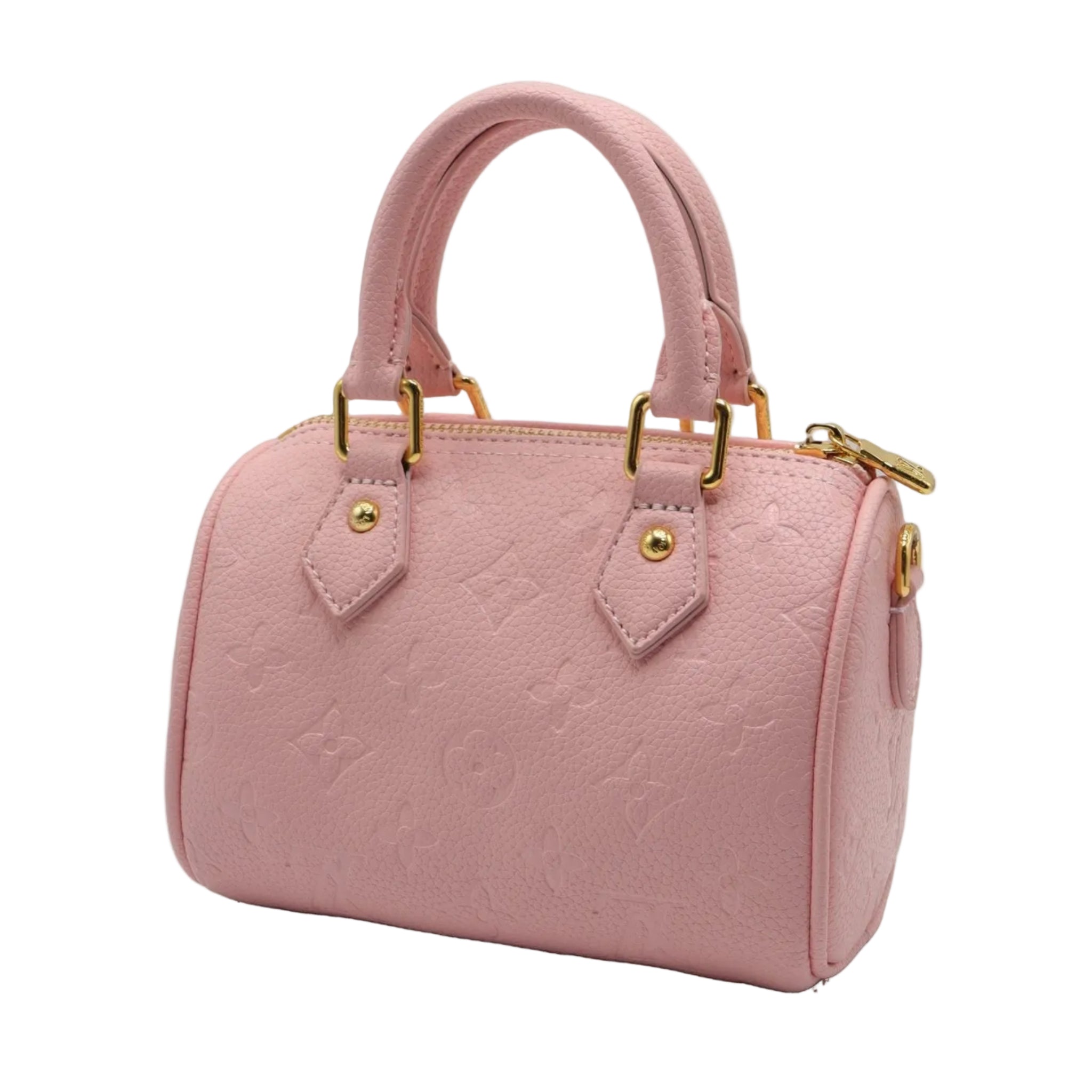 Louis Vuitton Nano Speedy | Pastel Pink Leather & Charms