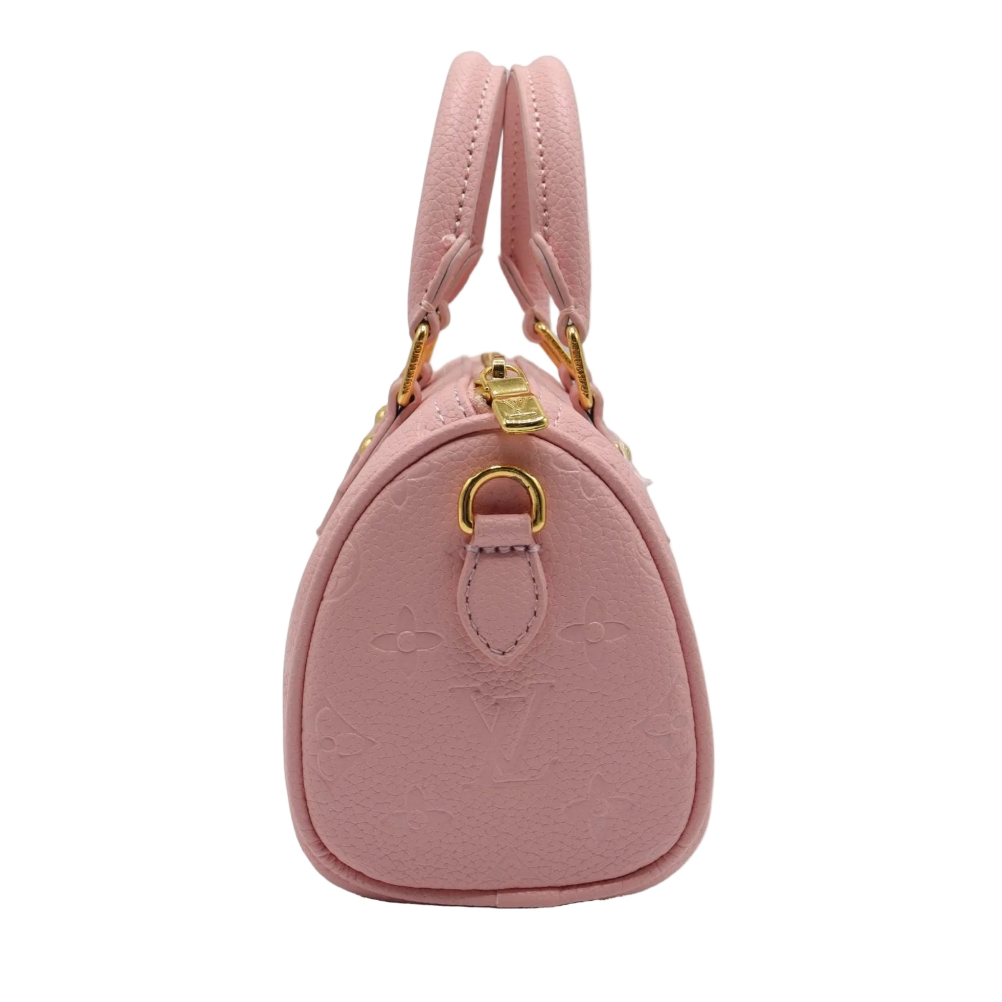Louis Vuitton Nano Speedy | Pastel Pink Leather & Charms