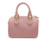 Louis Vuitton Nano Speedy | Pastel Pink Leather & Charms