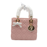 Lady Dior Bag | Pastel Pink Cannage Quilted Leather
