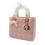 Lady Dior Bag | Pastel Pink Cannage Quilted Leather