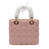 Lady Dior Bag | Pastel Pink Cannage Quilted Leather