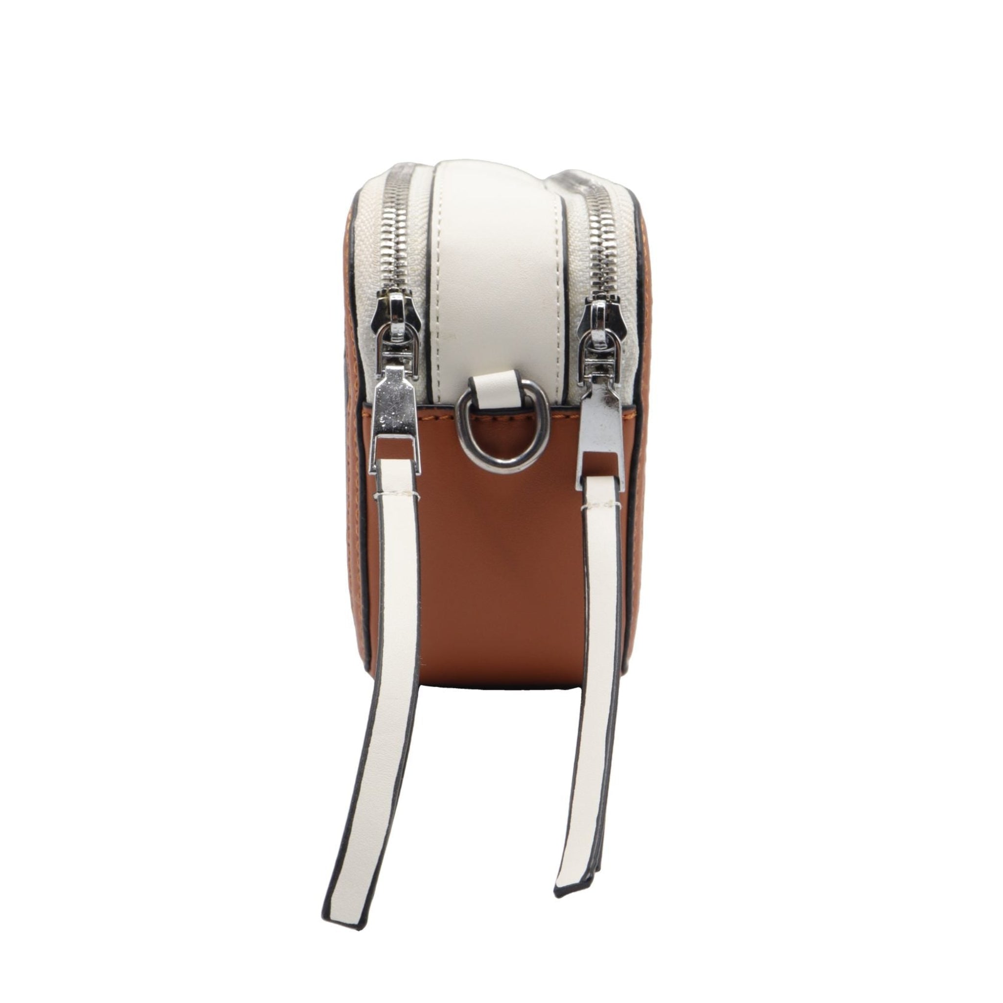 Tory Burch Straw Camera Bag | Double T Logo & Braided Strap