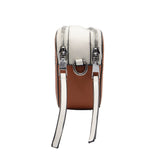 Tory Burch Straw Camera Bag | Double T Logo & Braided Strap