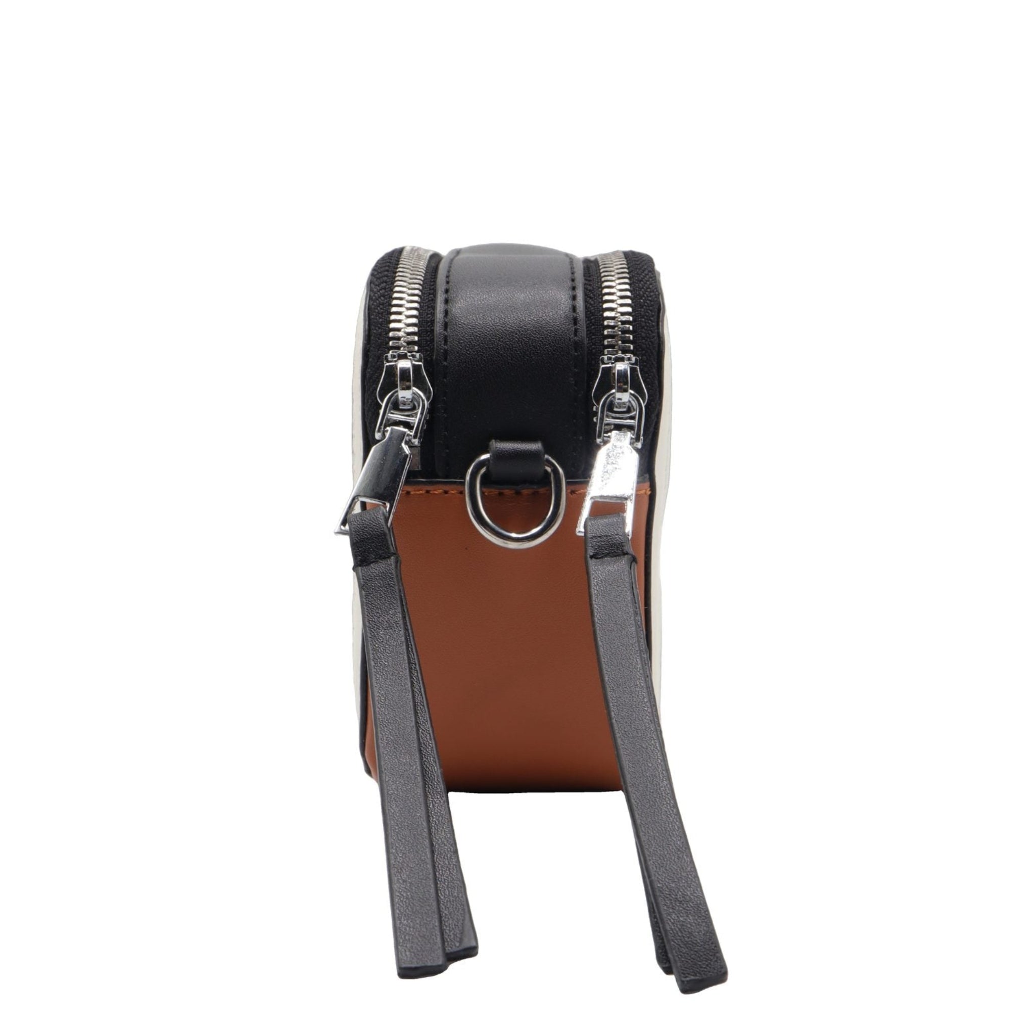 Tory Burch Straw Camera Bag | Double T Logo Crossbody