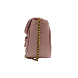 Gucci GG Marmont Super Mini Bag | Light Pink Matelassé Leather