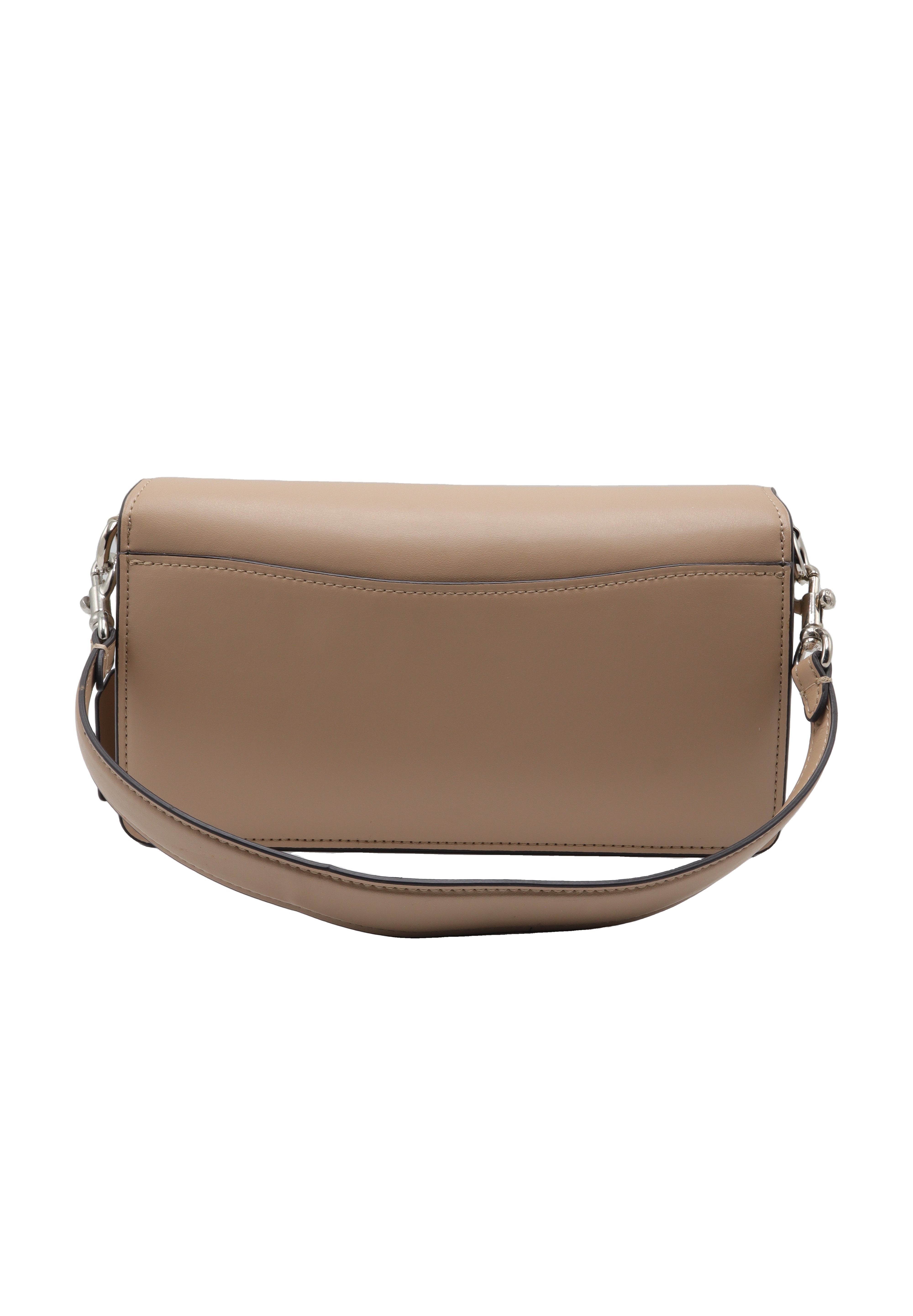 Coach Tabby Signature Jacquard Shoulder Bag | Taupe Neutral