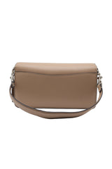 Coach Tabby Signature Jacquard Shoulder Bag | Taupe Neutral