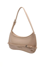 Jacquemus Le Bisou Belt Shoulder Bag | Nude Beige Leather