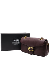 Coach Pillow Tabby Quilted Shoulder Bag | Deep Plum