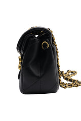Coach Pillow Tabby Quilted Shoulder Bag | Black Leather
