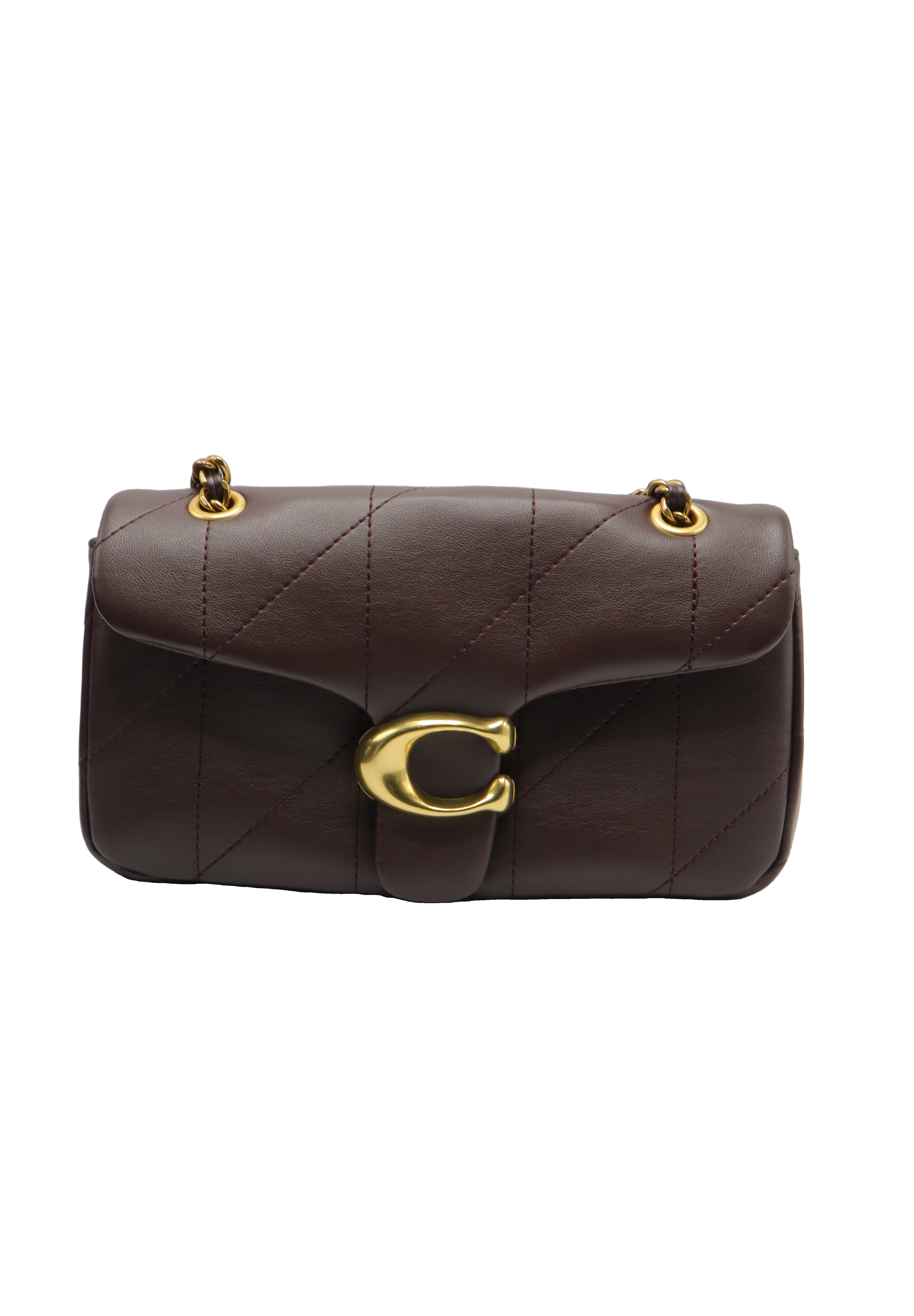 Coach Pillow Tabby Quilted Shoulder Bag | Dark Brown