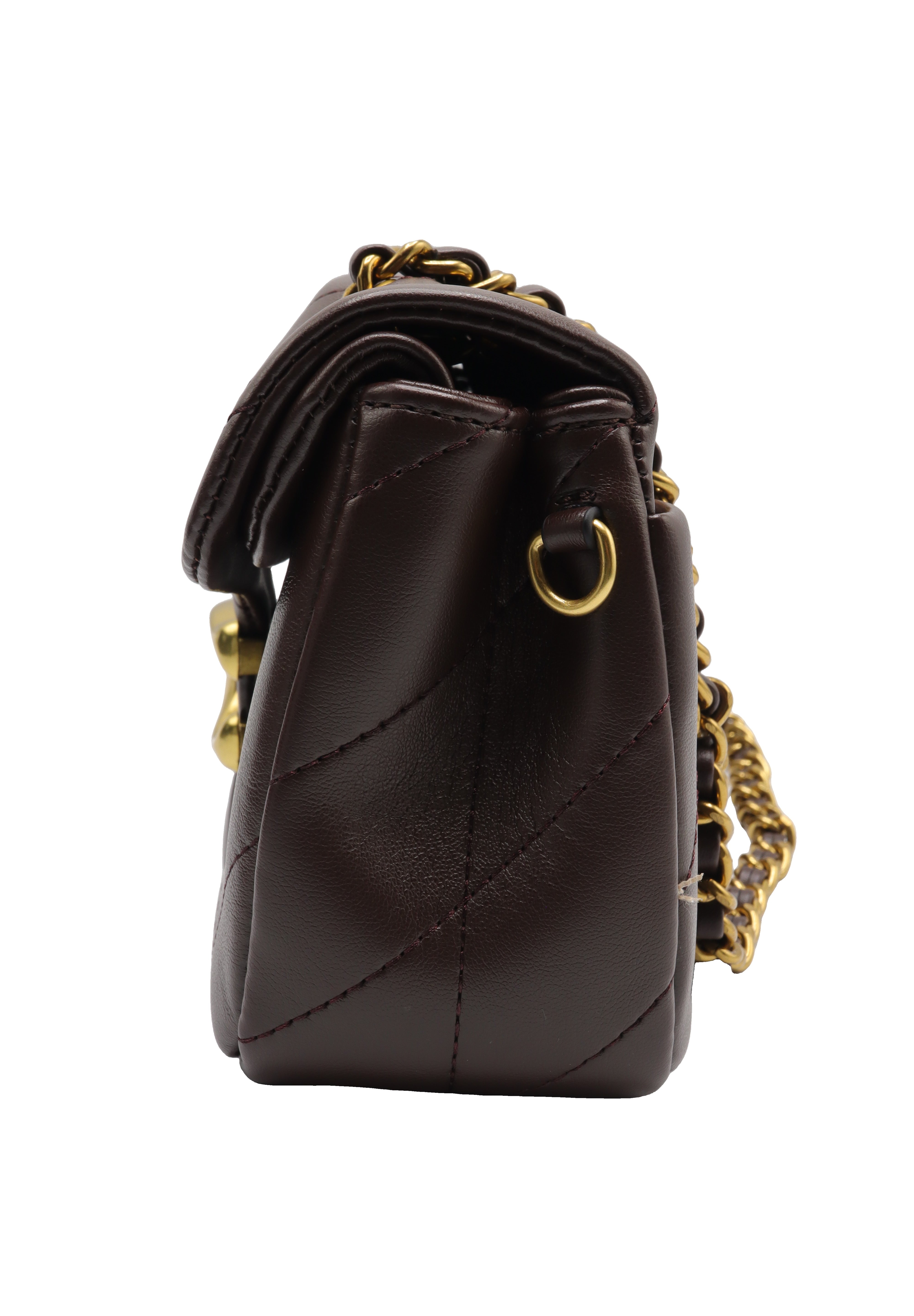 Coach Pillow Tabby Quilted Shoulder Bag | Dark Brown