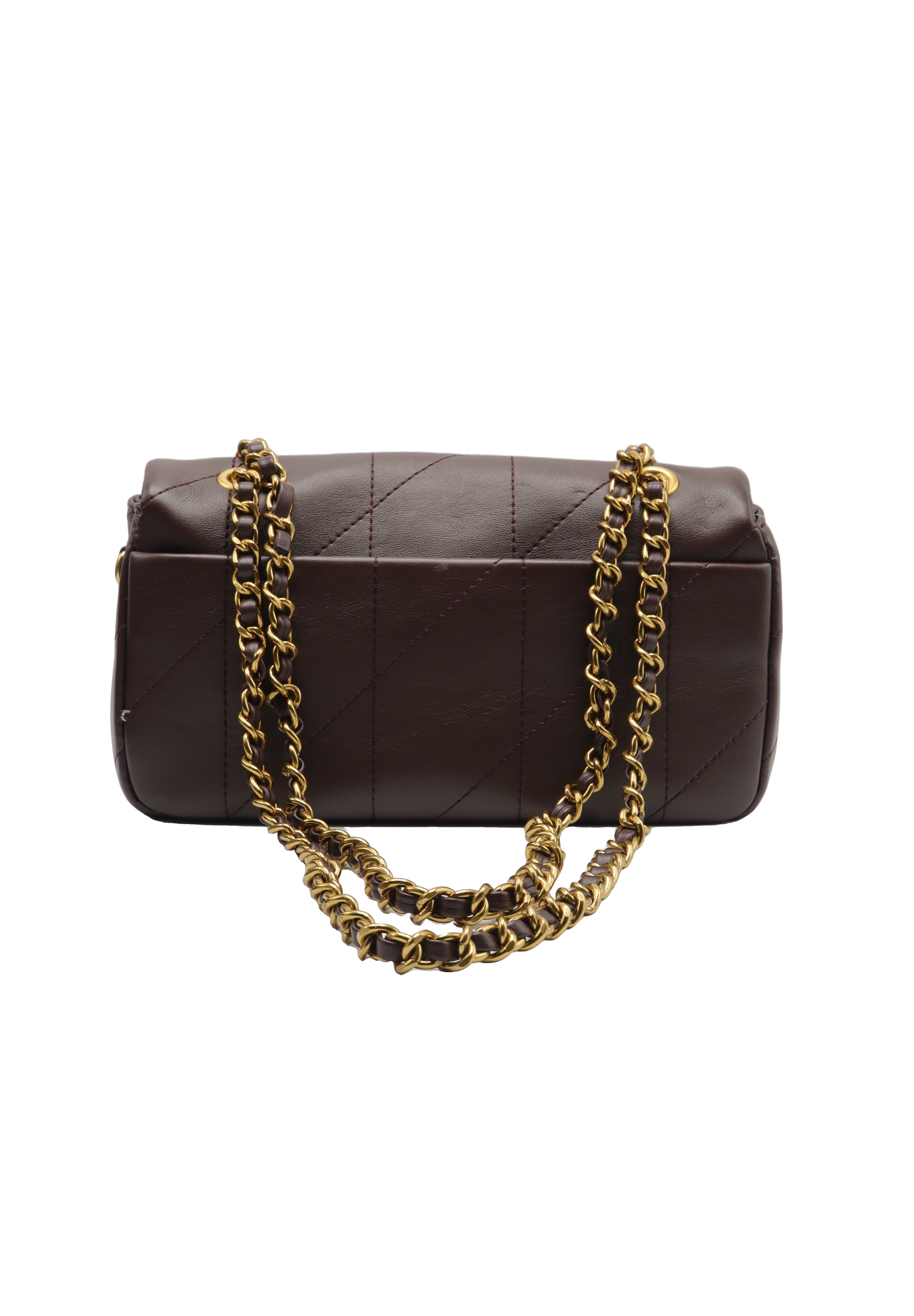 Coach Pillow Tabby Quilted Shoulder Bag | Dark Brown