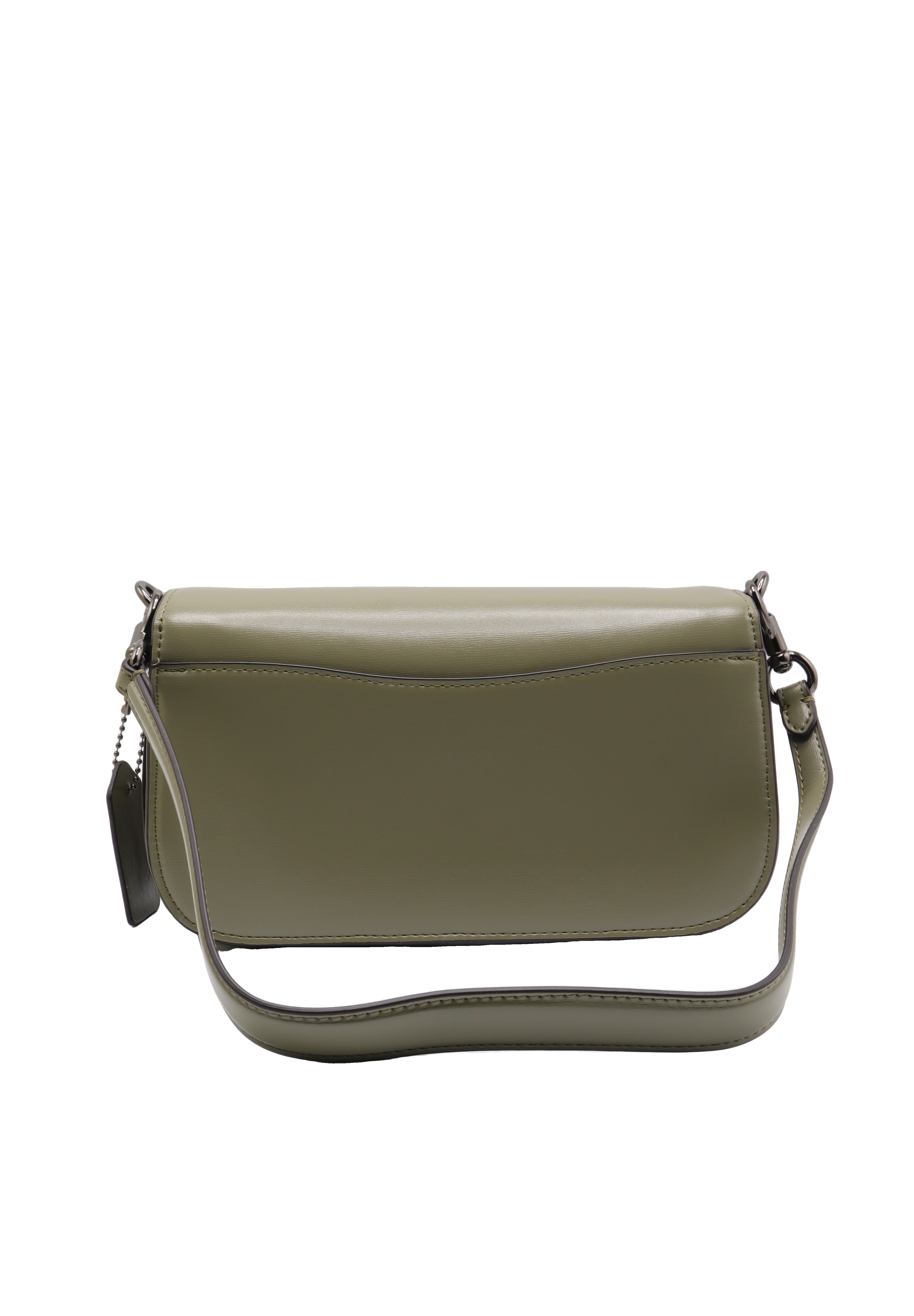 Coach Morgan Leather Shoulder Bag | Olive Green