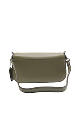 Coach Morgan Leather Shoulder Bag | Olive Green