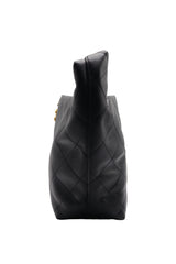 Chanel Small Hobo Bag | Black Quilted Lambskin & Gold CC