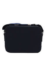 Lacoste Men's Crossbody Camera Bag | Matte Black & Silver
