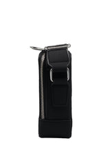 Lacoste Men's Crossbody Camera Bag | Matte Black & Silver