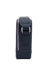 Lacoste Men's Crossbody Camera Bag | Deep Navy & Silver