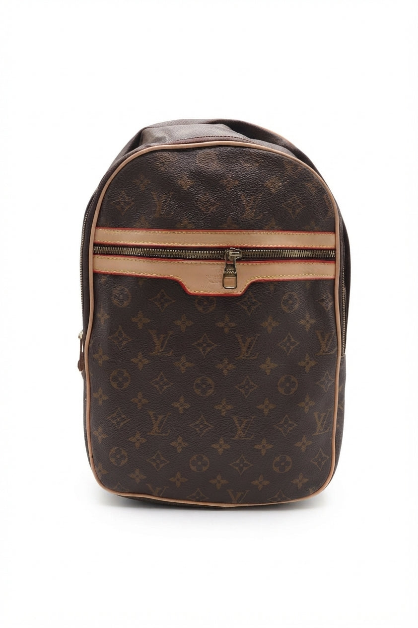 Louis Vuitton Monogram Canvas Backpack | Classic Brown & Gold