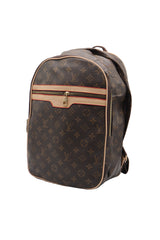Louis Vuitton Monogram Canvas Backpack | Classic Brown & Gold