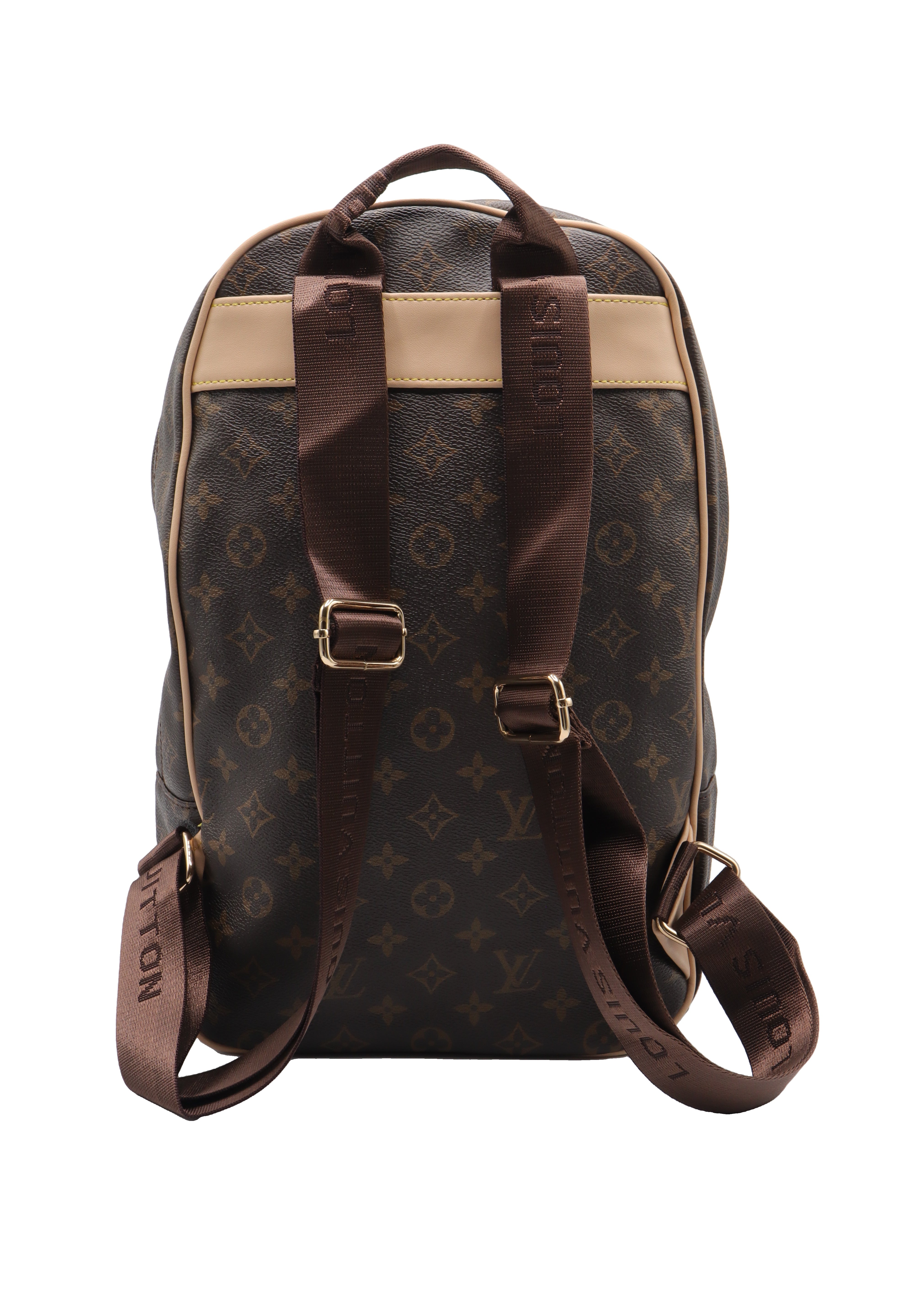 Louis Vuitton Monogram Canvas Backpack | Classic Brown & Gold