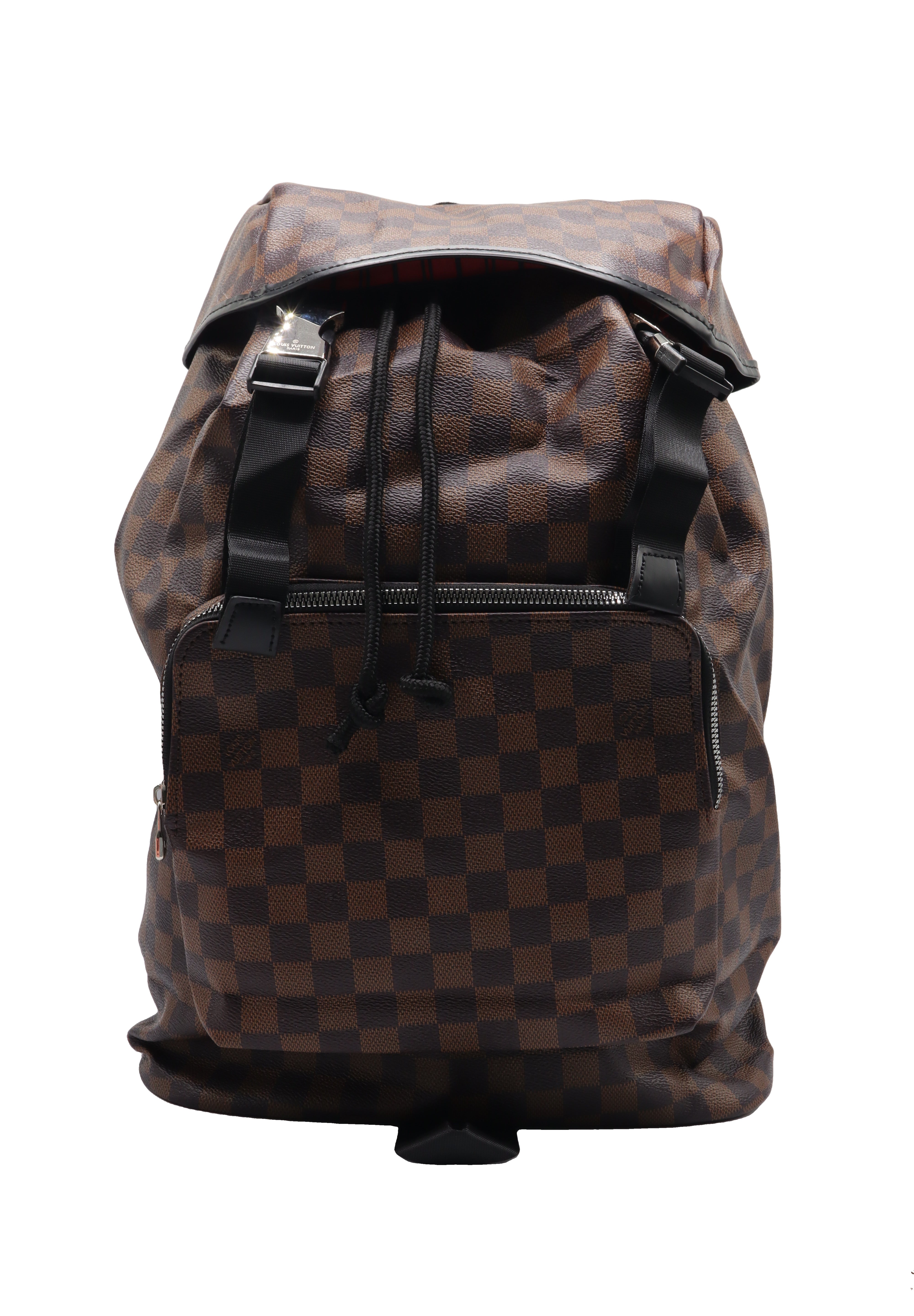 Louis Vuitton Zack Damier Ebene Backpack | Brown & Silver