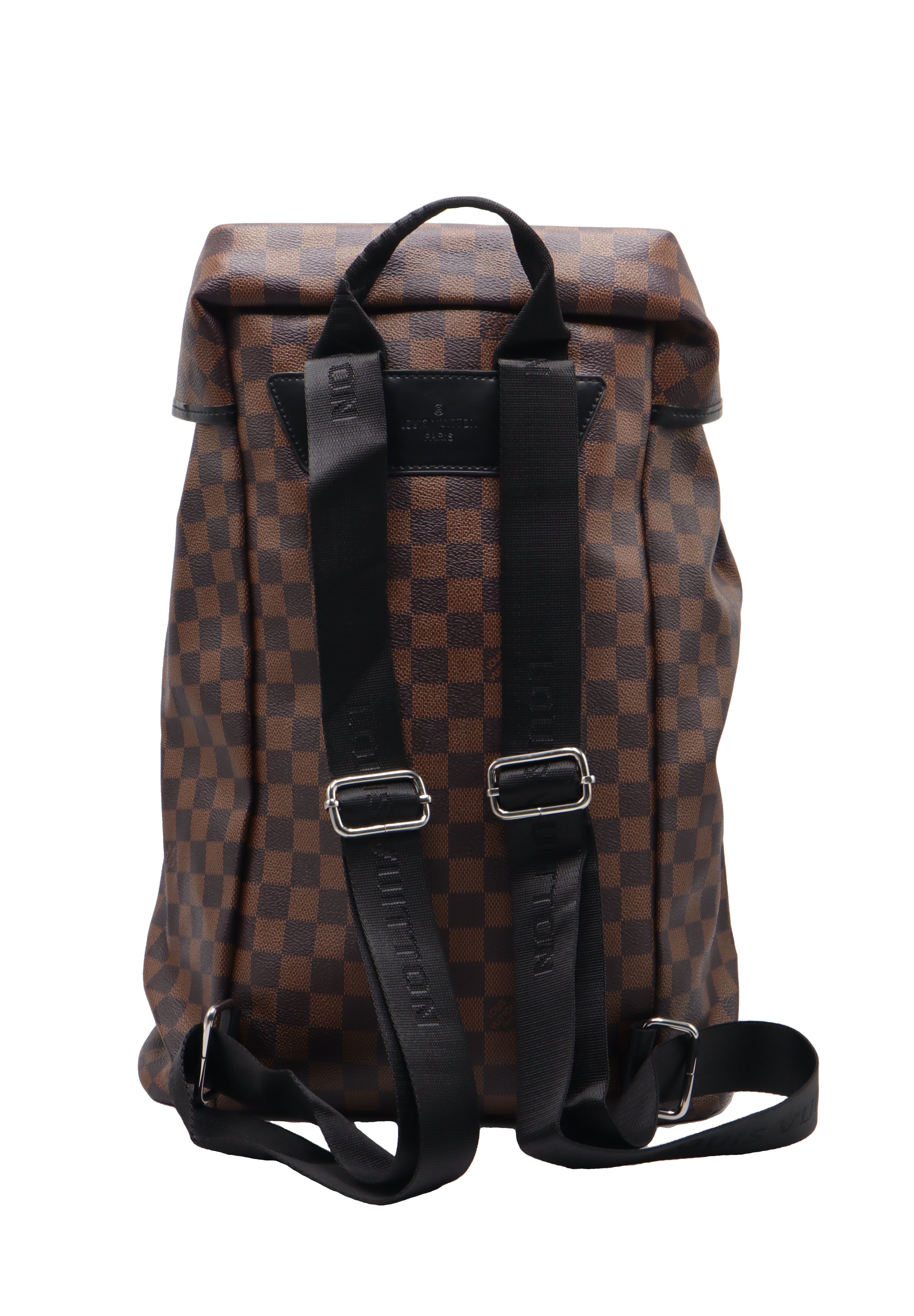 Louis Vuitton Zack Damier Ebene Backpack | Brown & Silver