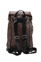 Louis Vuitton Zack Damier Ebene Backpack | Brown & Silver