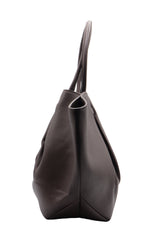 DeMellier The New York Leather Tote | Deep Mocha & Gold