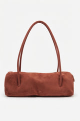 JW PEI Cylinder Suede Shoulder Bag | Terracotta Rust