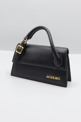 Jacquemus Le Grand Chiquito Bag | Black Leather & Gold