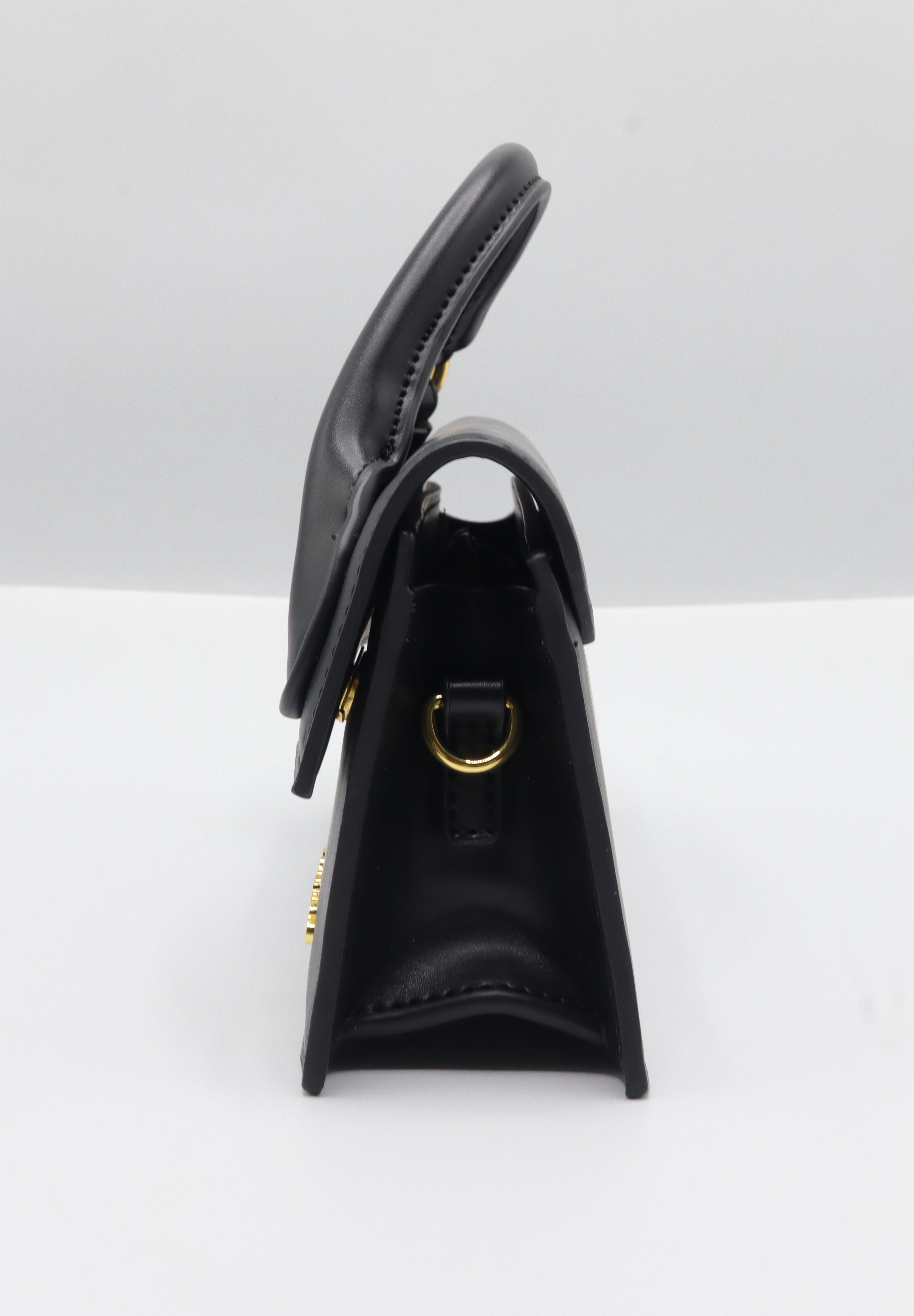 Jacquemus Le Grand Chiquito Bag | Black Leather & Gold