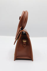 Jacquemus Le Chiquito Bag | Cognac Brown Leather & Gold