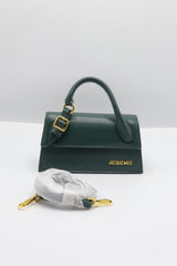 Jacquemus Le Grand Chiquito Bag | Forest Green & Gold
