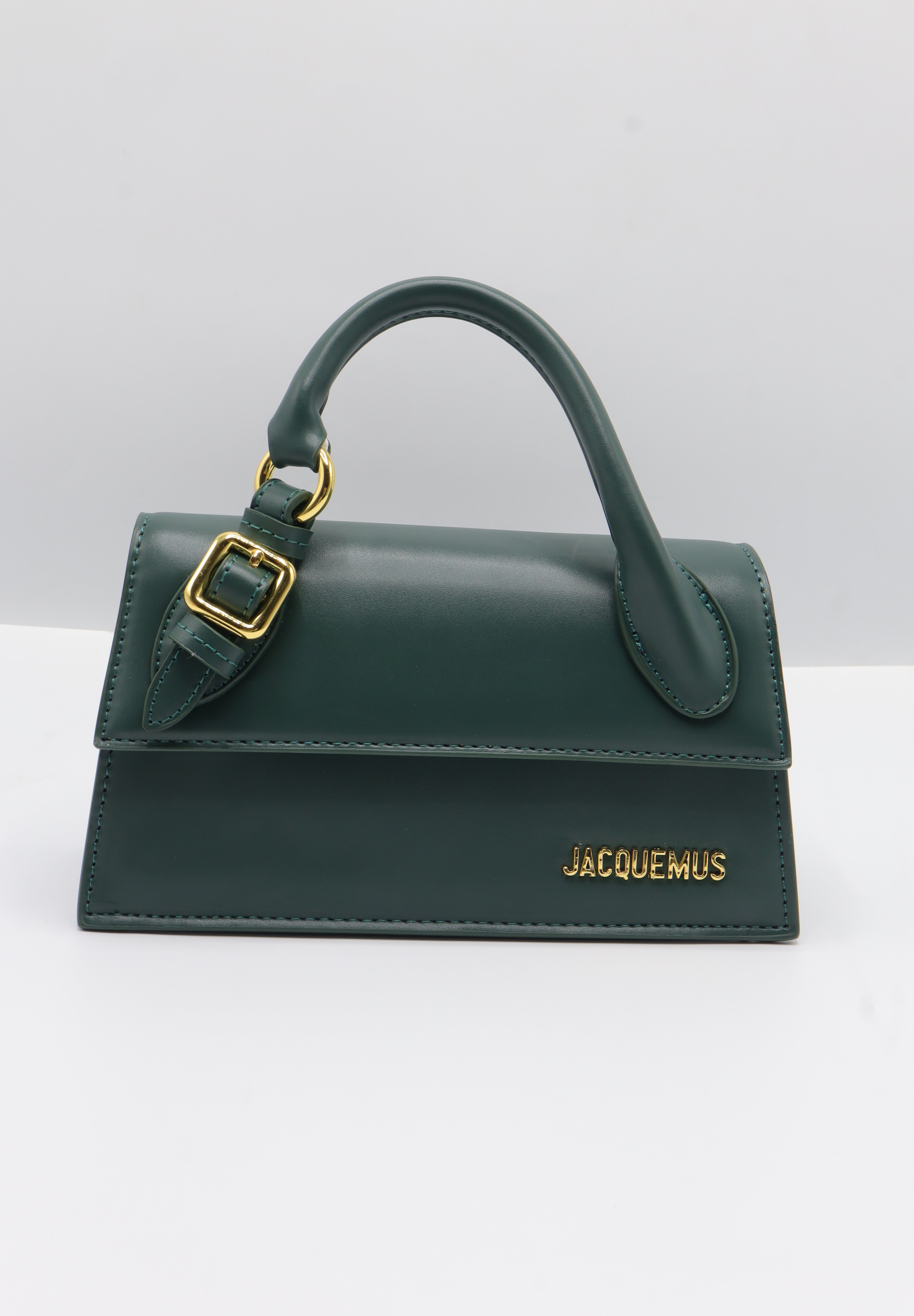 Jacquemus Le Grand Chiquito Bag | Forest Green & Gold