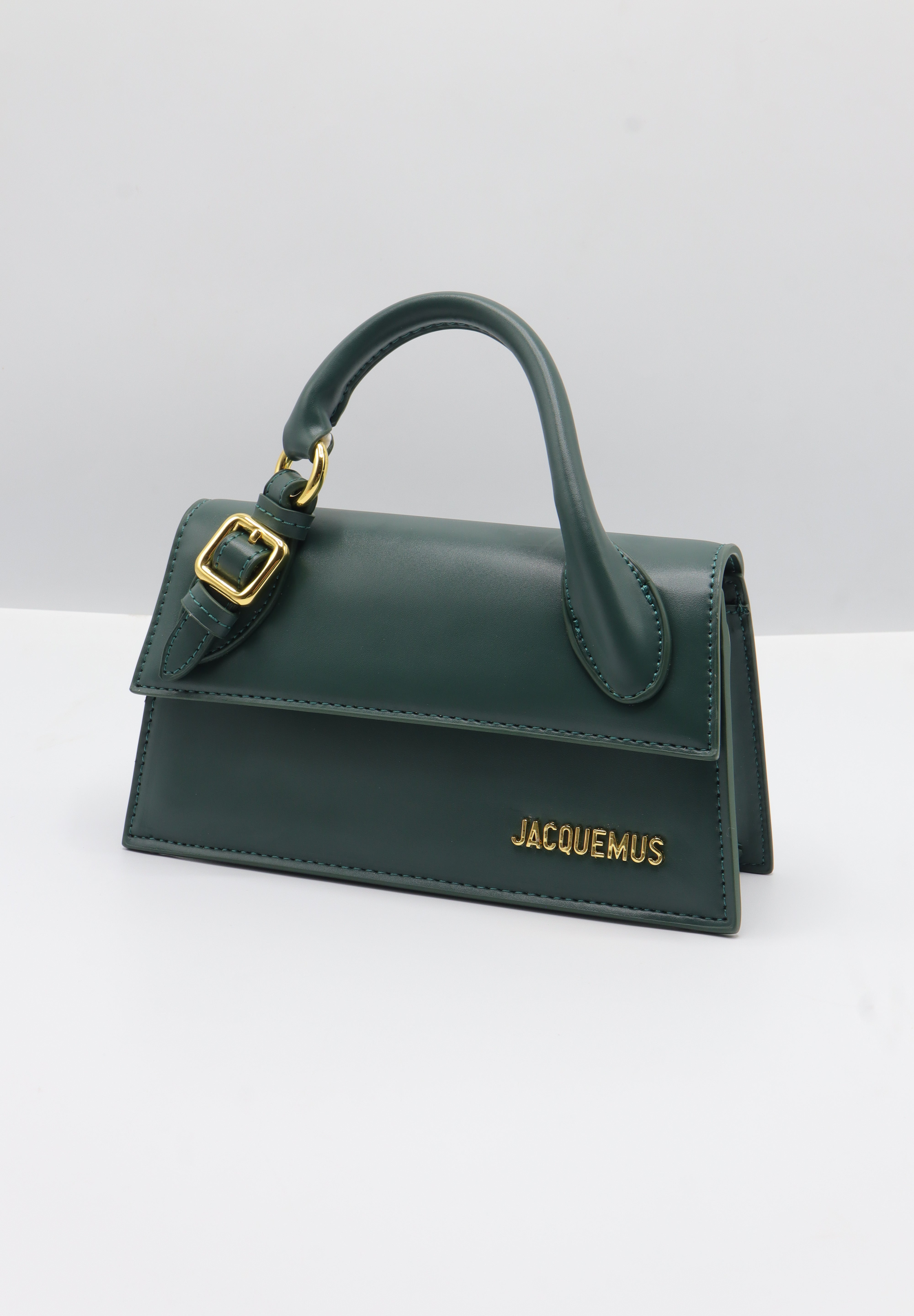 Jacquemus Le Grand Chiquito Bag | Forest Green & Gold