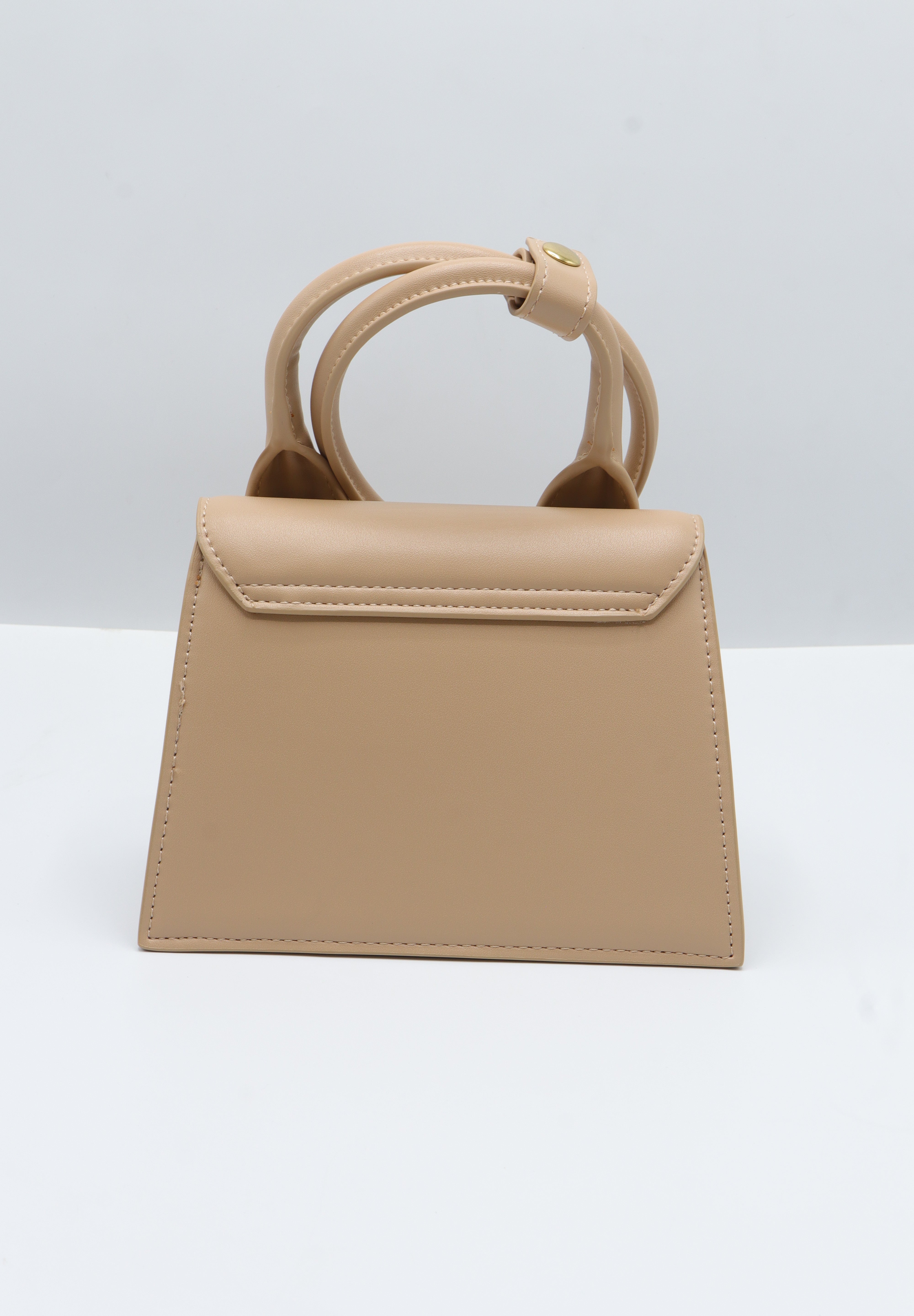 Jacquemus Le Chiquito Bag | Beige Leather & Gold