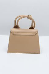 Jacquemus Le Chiquito Bag | Beige Leather & Gold