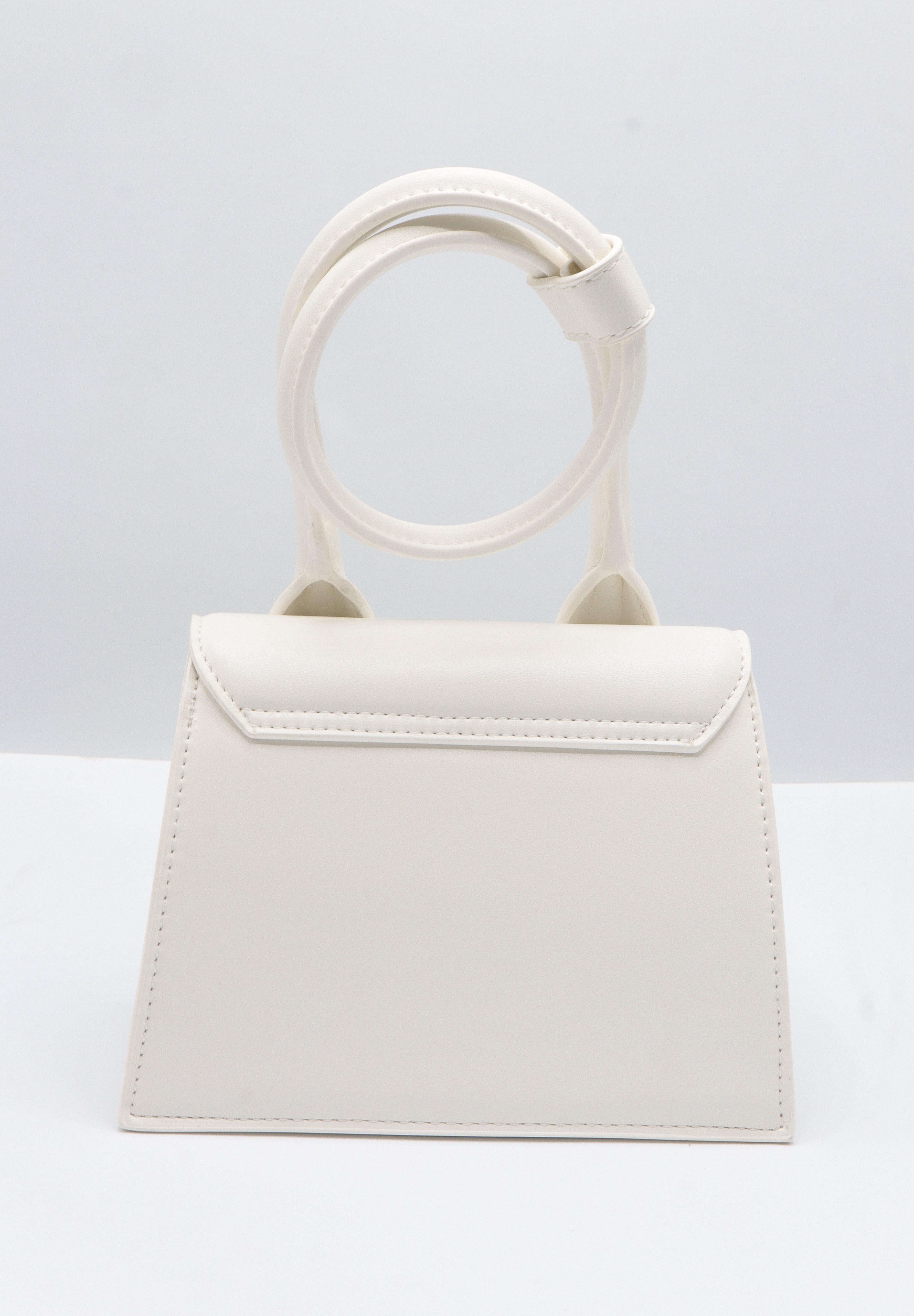 Jacquemus Le Chiquito Bag | White Leather & Gold