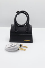 Jacquemus Le Chiquito Bag | Black Leather & Gold